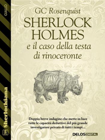 Sherlock Holmes  e il caso della testa  di rinoceronte (copertina)