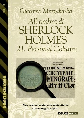 All'ombra di Sherlock Holmes - 21. Personal  Column (copertina)