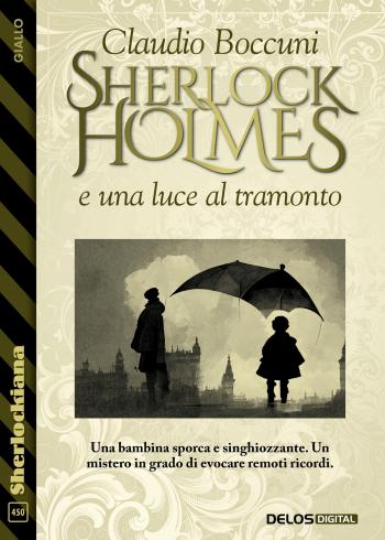 Sherlock Holmes e una luce al tramonto (copertina)