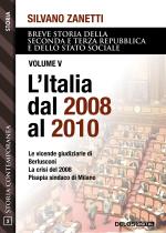 L'Italia dal 2008 al 2010